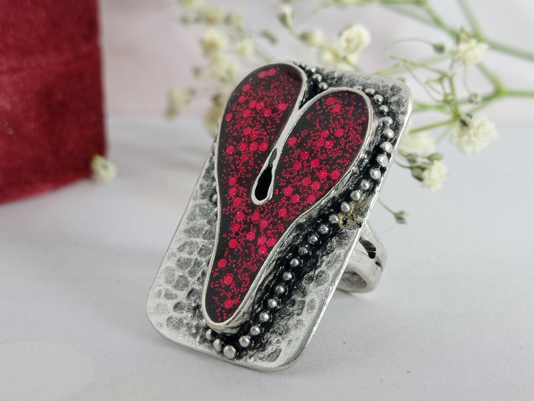 ruby red ring