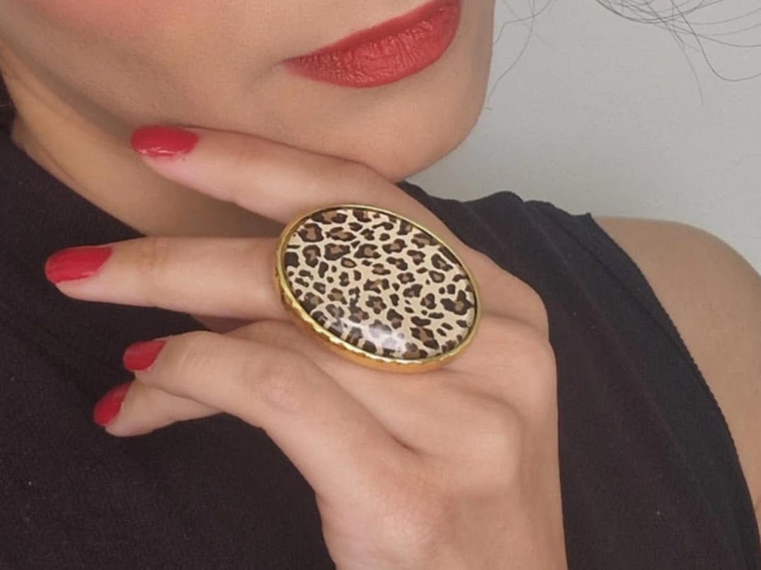 Animal Print Rings – Bold Statement Jewellery Trends - Corky & Stoner