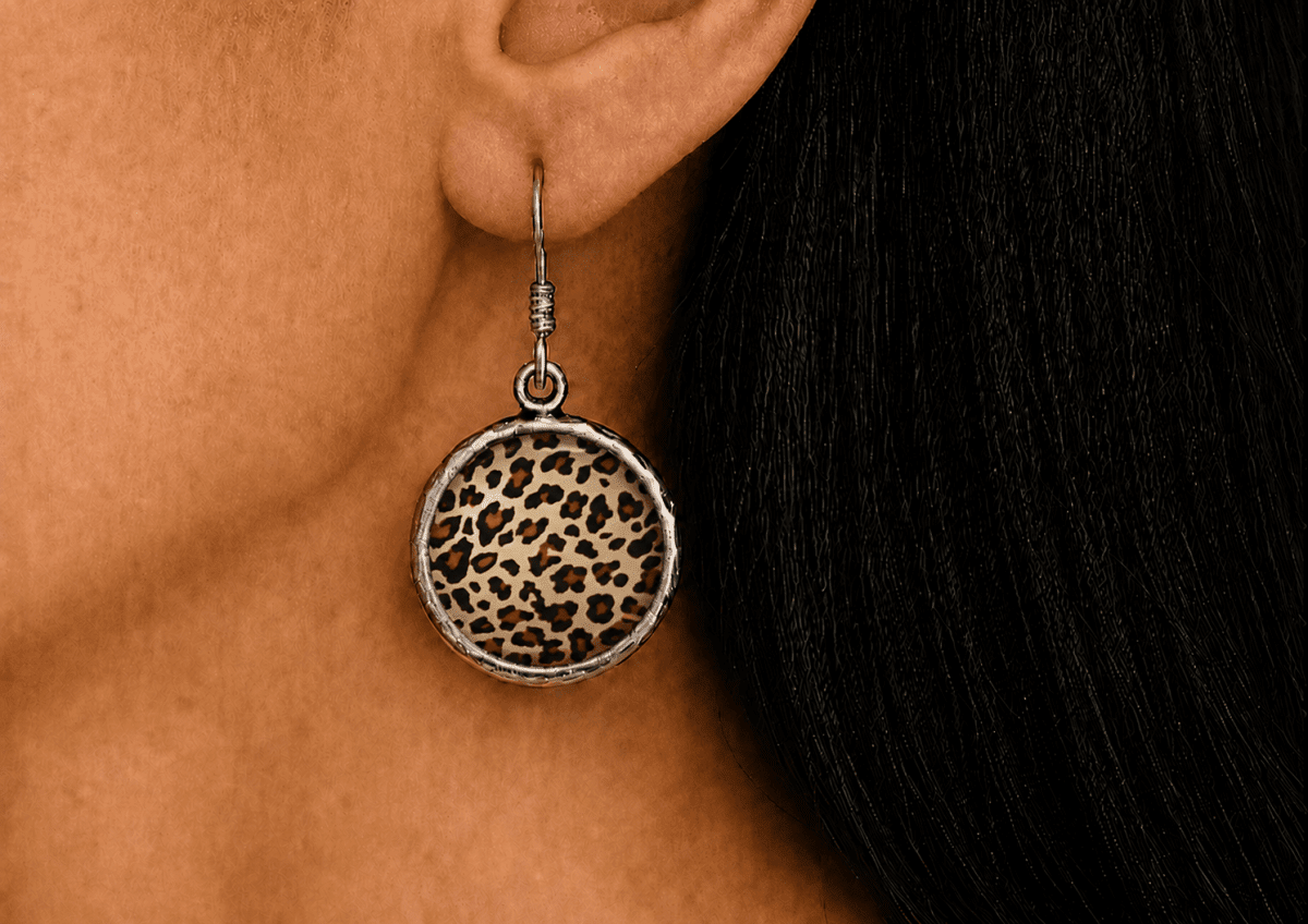 Animal Print Earrings - Corky & Stoner