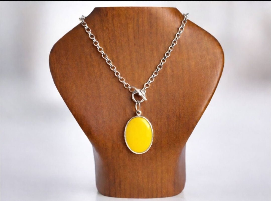 Colour Filled Necklaces - Corky & Stoner