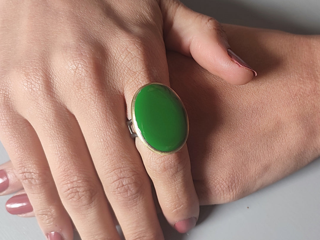 green jewellery for women