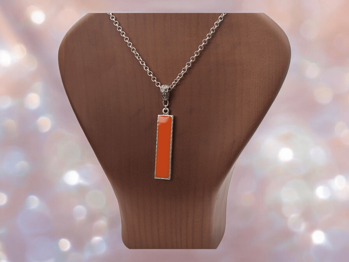 Twilight Geometric Pendant Necklace Secondary image