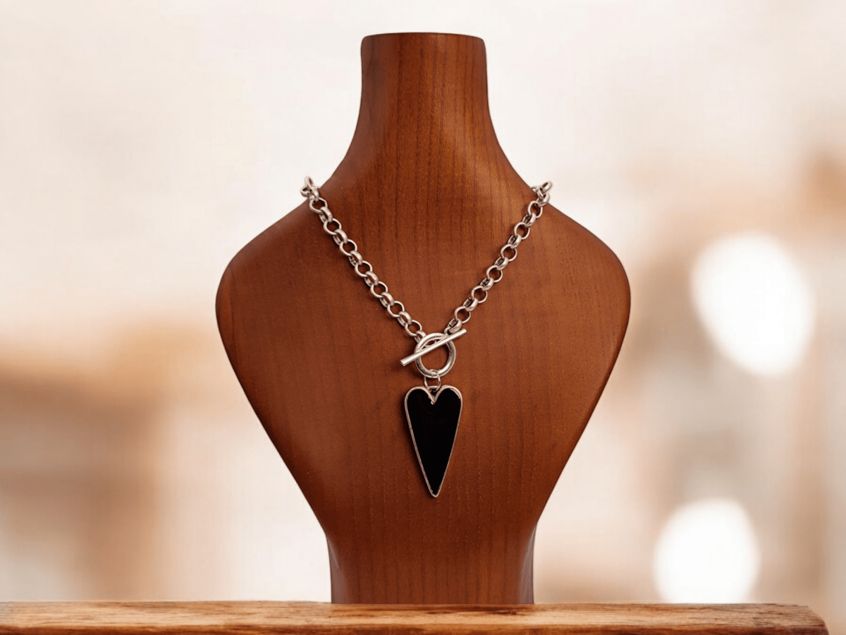 Lucy Heart Pendant Necklace Secondary image
