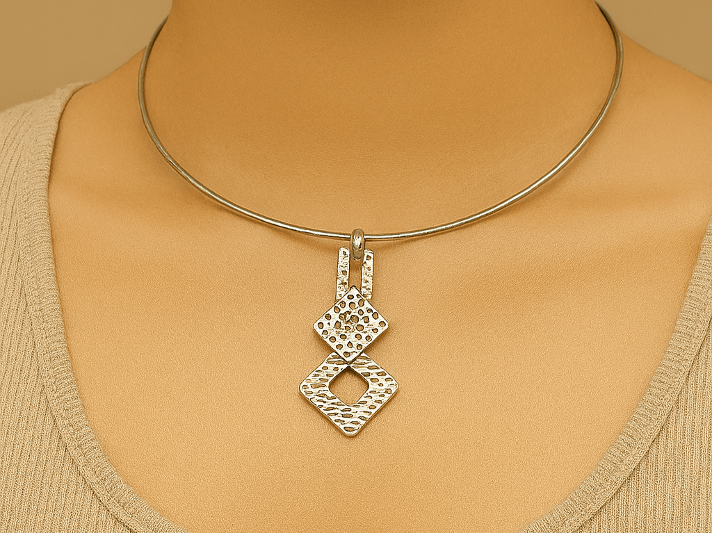 Dahlia Geometric Choker Secondary image