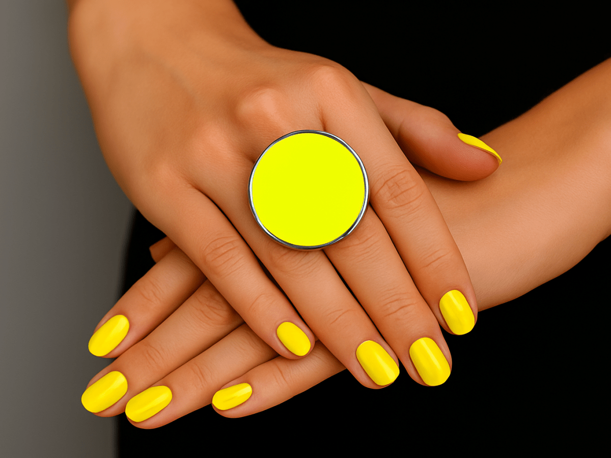 Peppa Neon Statement Ring