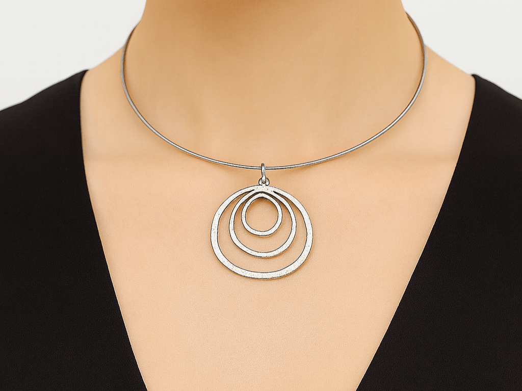 Foil Torque Necklace Secondary image