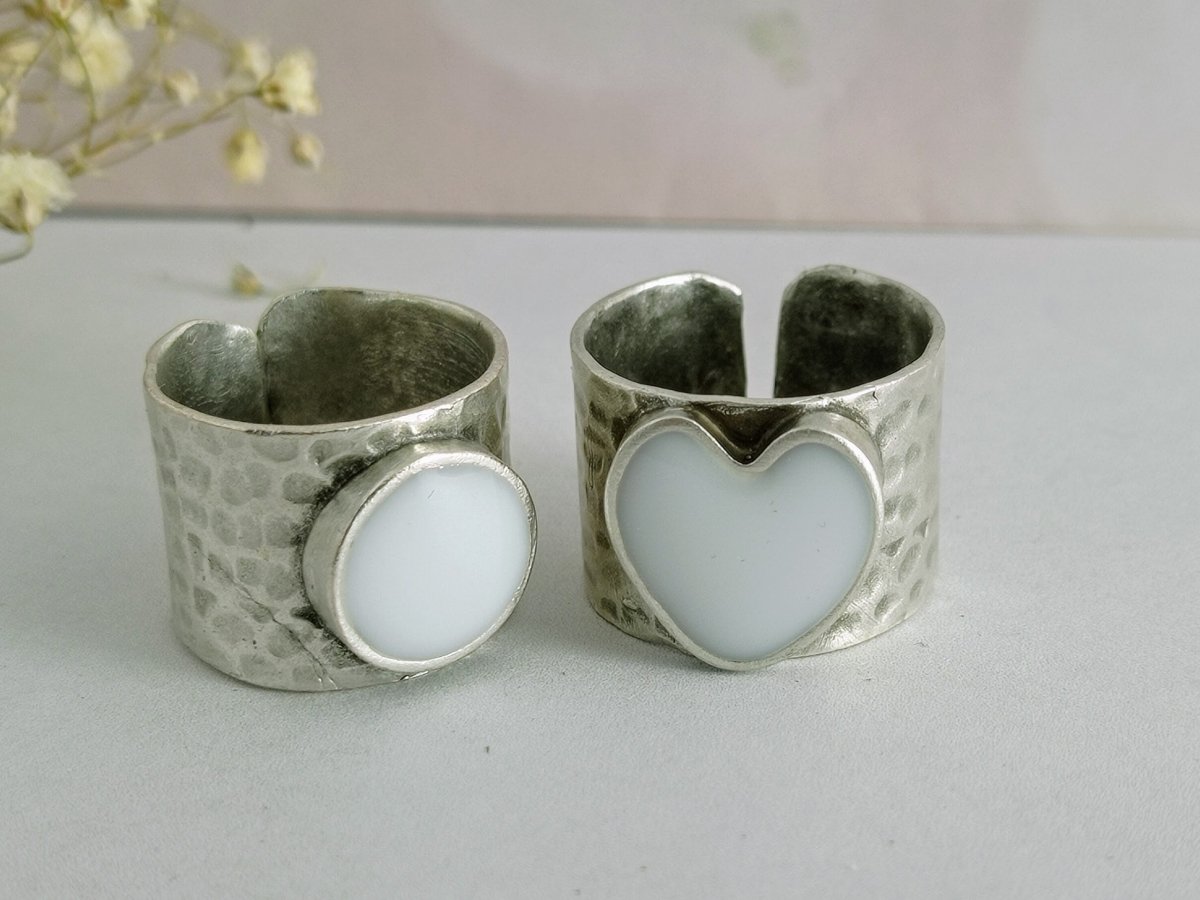 Tropic Adjustable Wide Band Ring Secondary image