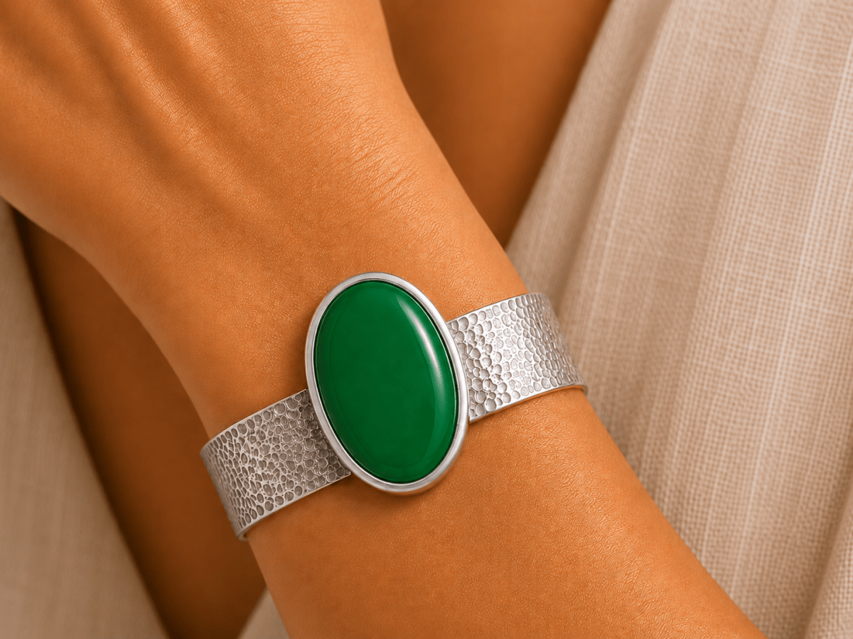 Oregon Antique Silver Cuff