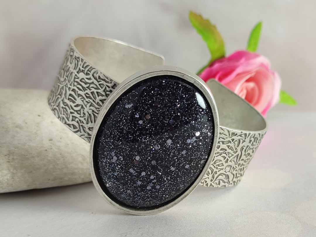 Galaxy black jewellery